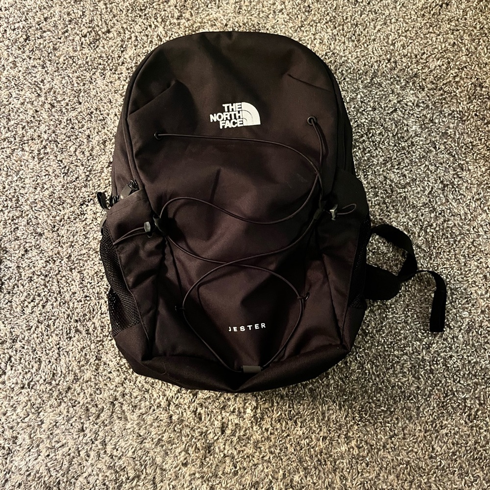 USED The North Face Black Backpack *Jester